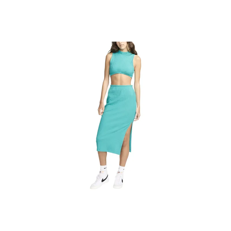 Nike Casual Long Skirts Women's Cactus Color-2