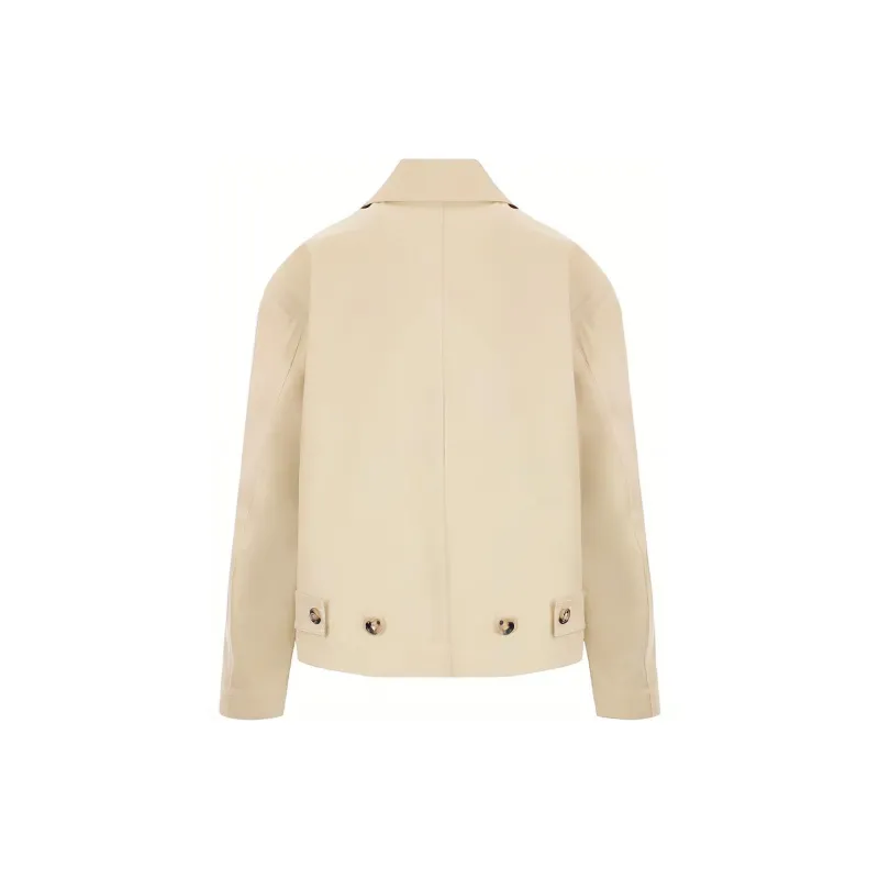 Bottega Veneta Jackets Coats Men's Beige-1