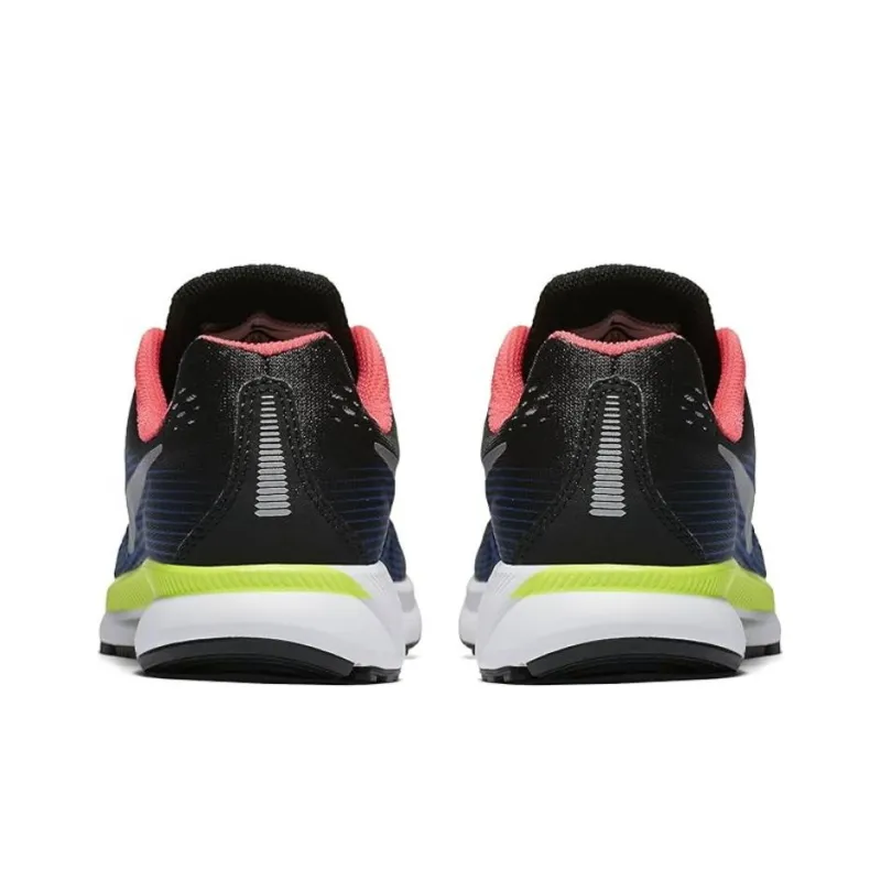 Nike Zoom Pegasus 34 Black Volt Racer Blue GS-4