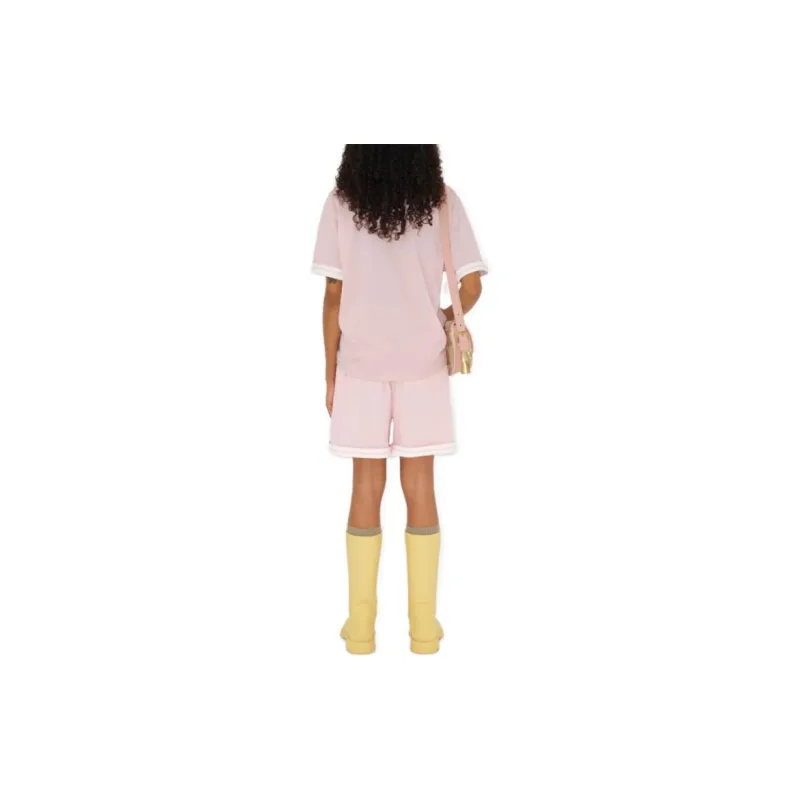 Burberry Casual Shorts Women's Pastel Pink-3