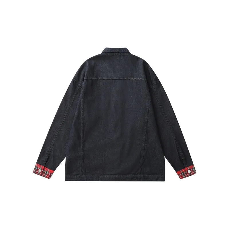 Kung Fu Panda Denim Jacket Unisex Blue-1