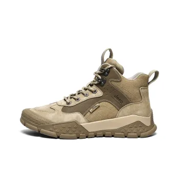 Jeep JEEP Anti Slip Wear Resistant High Top Outdoor Shoes Men's