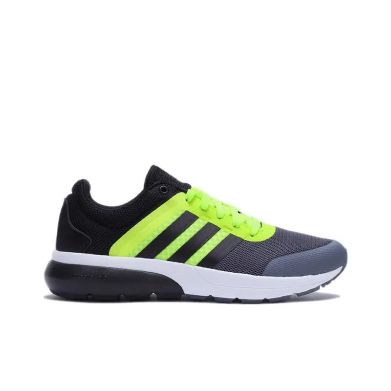 Adidas Cloudfoam Anti-Slip Wear-Resistant Low-Top Casual Running Shoes Men's Black-1
