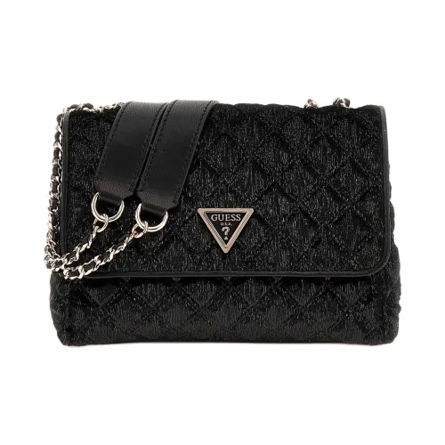 GUESS Polyester Shoulder Bag Crossbody Bag Women's Black