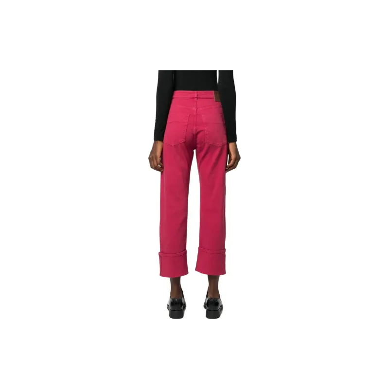 MaxMara Button Detailed Cropped Trousers-2