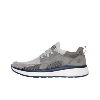 Skechers Relaxed Fit Anti Slip Wear Resistant Low Top Casual Shoes Men's Gray