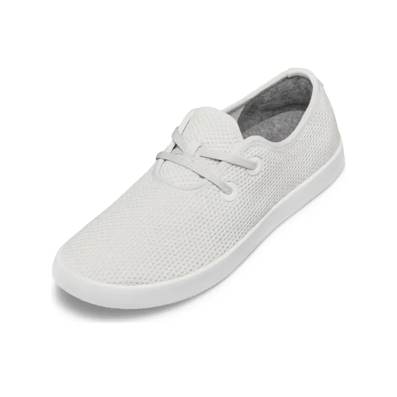 Allbirds Tree Skippers Anti-Slip Wear-Resistant Low-Top Skateboard Shoes Men's Chalk White-1