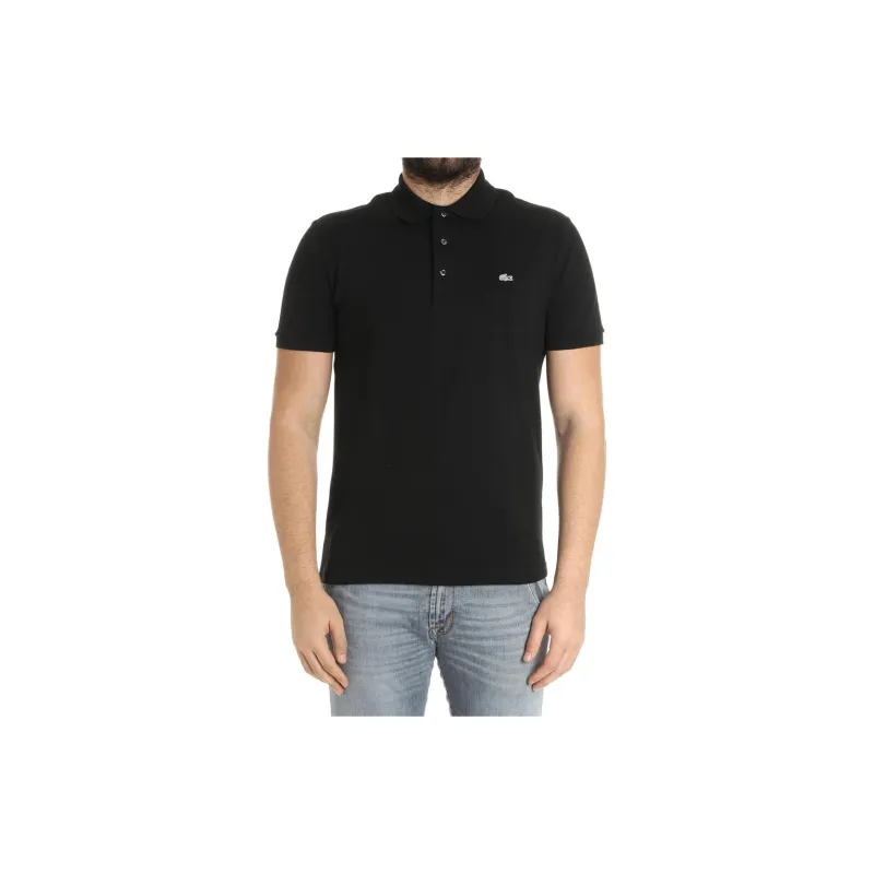 LACOSTE Polo Shirts Men Black-3