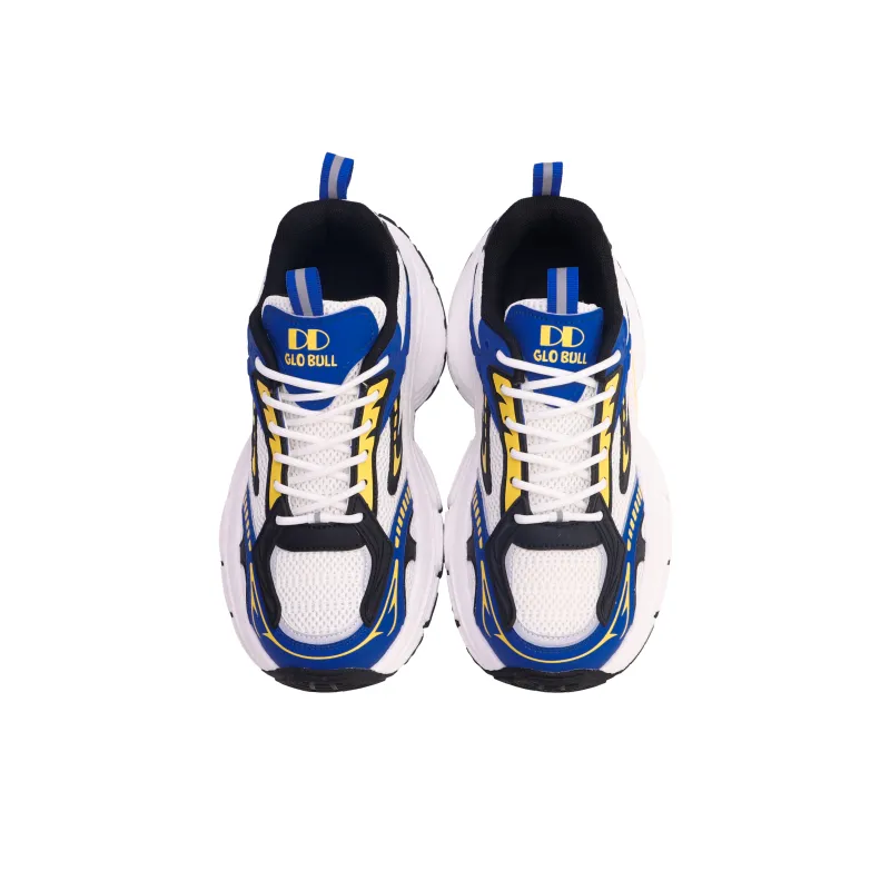 GLO BULL Anti-Slip And Wear-Resistant Height Increasing Low-Top Chunky Sneakers Unisex-9