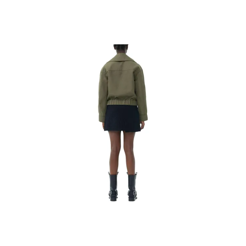 GANNI Oversized Collar Jacket-3