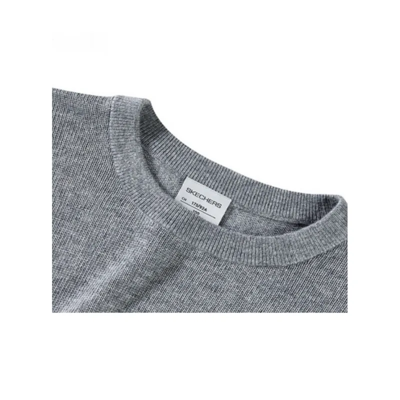 Skechers Diamond Series Sweaters Men Medium Heather Gray 004F-5