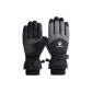 Black Gray, Thickened Fleece-Lined, Touchscreen Compatible