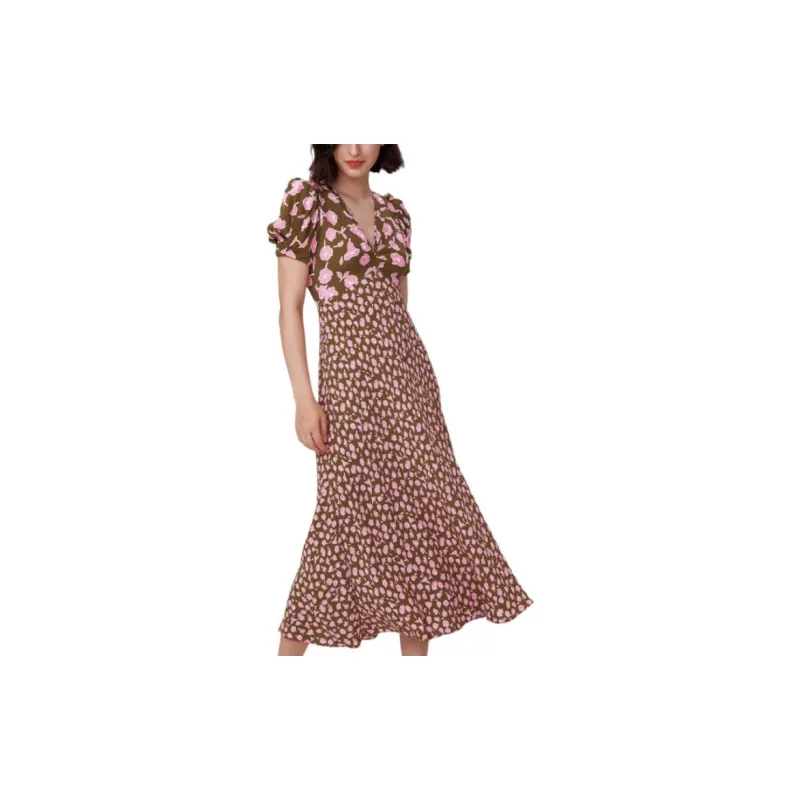 DVF Diane Von Furstenberg Margeaux Midi Dress-4