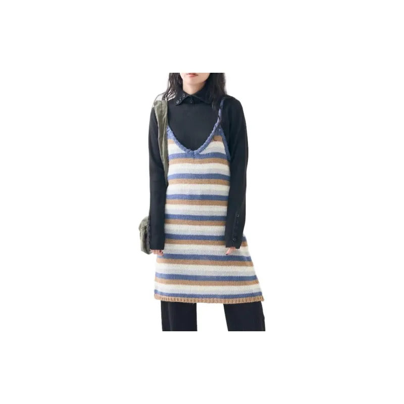 FREAK'S STORE Slip Dress Women's Blue-3