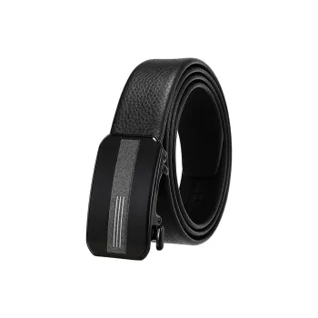CARTELO Top Grain Cow Leather Belts Men's Width 3.5cm Gift Box Set