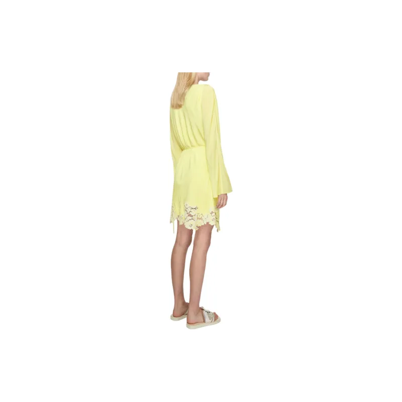 Acne Studios Floral lace Detail Mini Dress-2