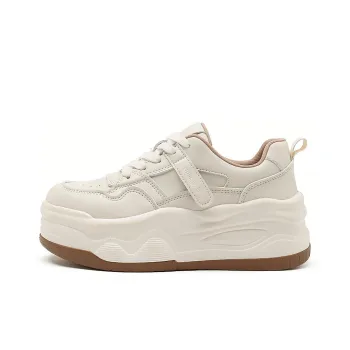 DUSTO Anti Slip And Wear Resistant Height Increasing Low Top Skateboard Shoes Women's