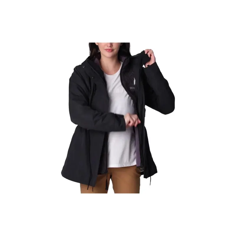 Columbia Windbreaker Jackets Women's Black-5