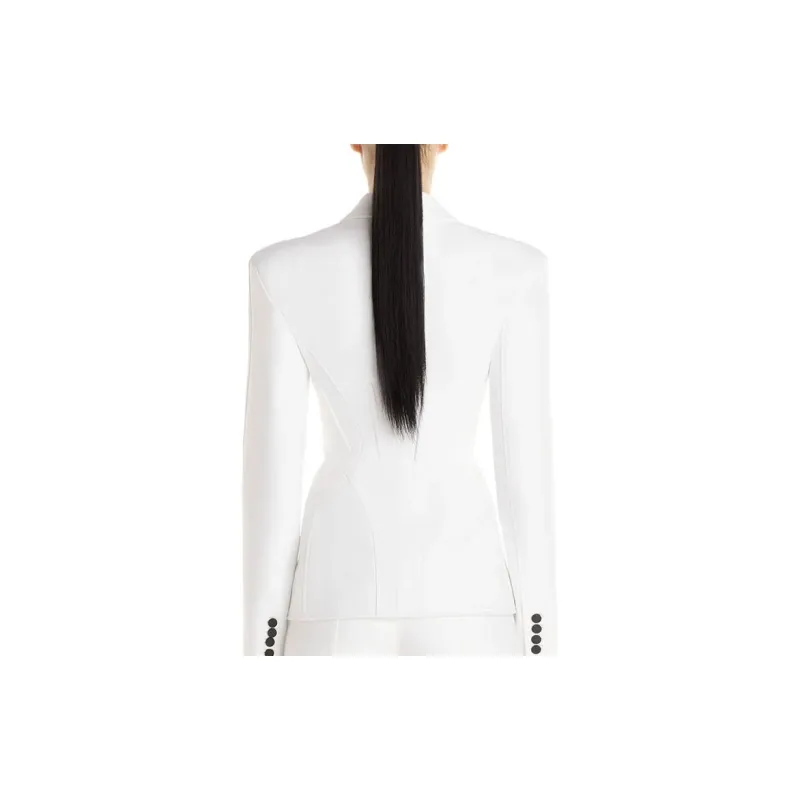 Mugler Fitted Corset Blazer-3