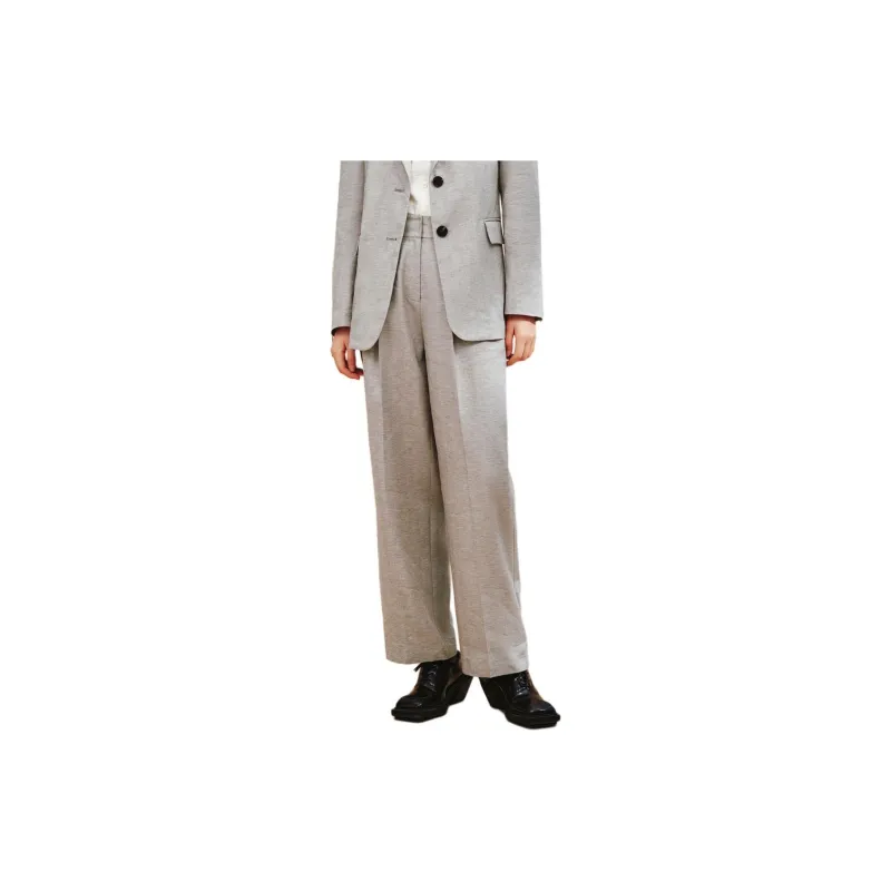 INSUN Suit Trouser Women's Light Gray-2