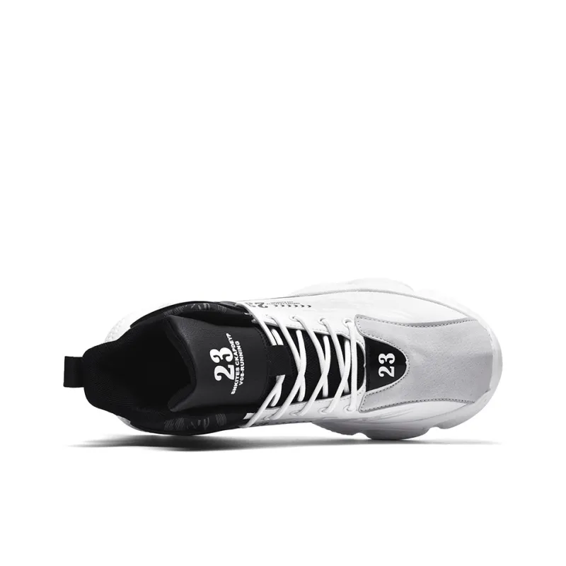 MUSHILANDI Cushioning, Rebound, And Balance Mid Top Basketball Shoes-4