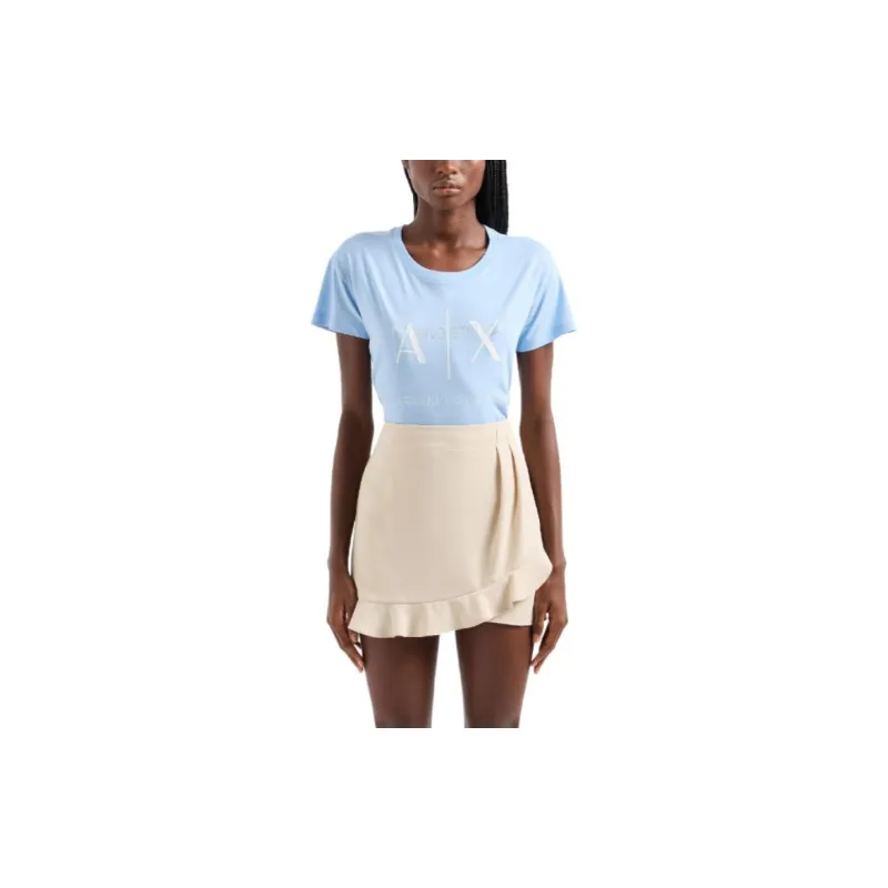 ARMANI EXCHANGE SS24 Casual Short Skirts Women's Ecru-2