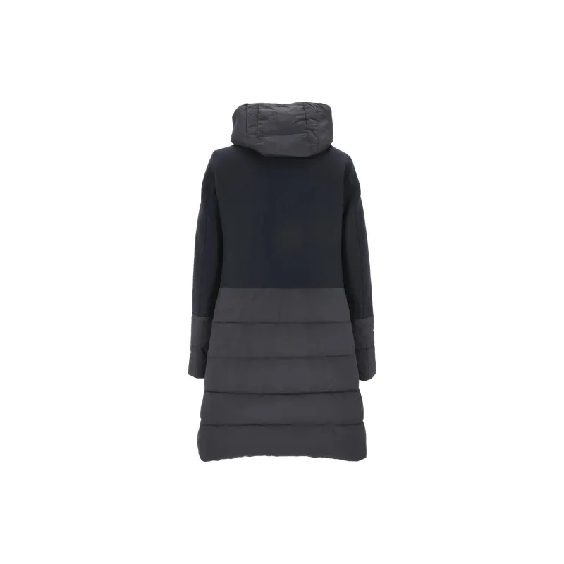 HERNO Hooded Quilted Zip-Up Down Coat-1