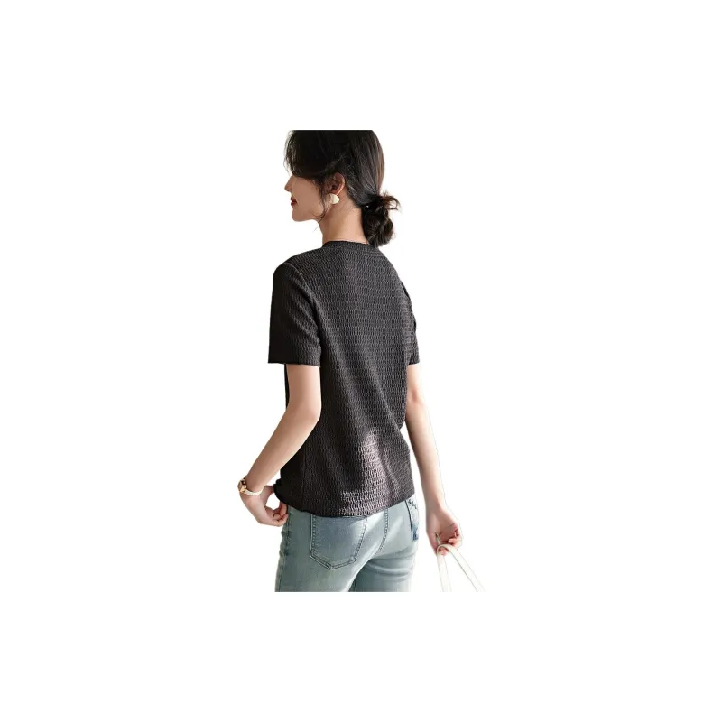 XWI T Shirt Women's Medium Gray-2