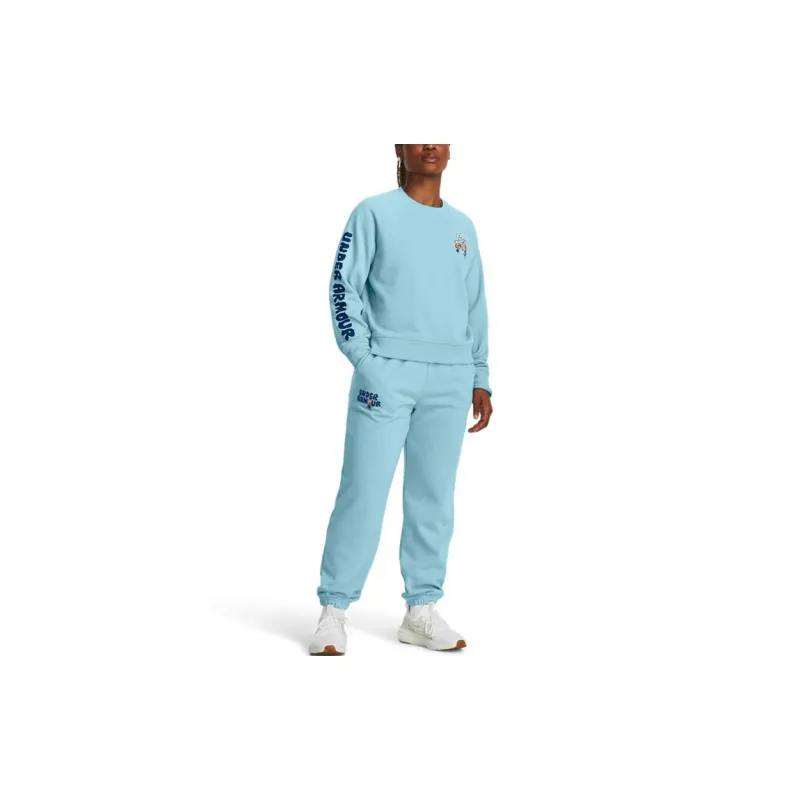 Under Armour Knitted Sweatpants Women's Blue-4