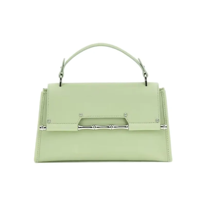 GUESS Genuine Leather Shoulder Bag Crossbody Bag Handbag Women's Green-0
