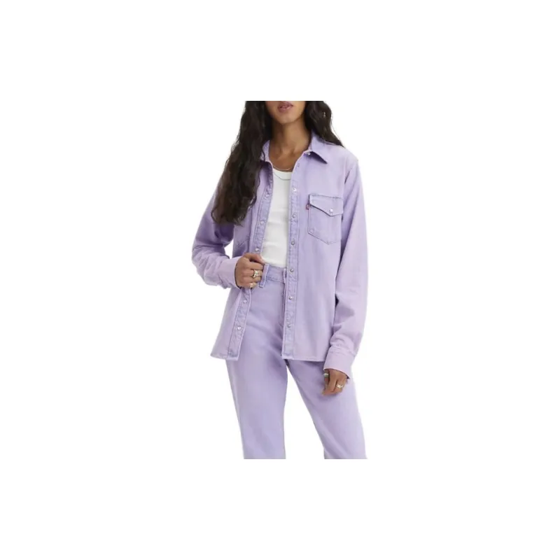 Levis Shirts Women's Purple-2