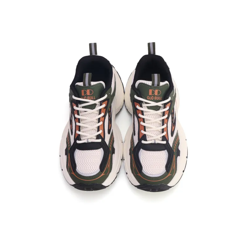 GLO BULL Anti-Slip And Wear-Resistant Height Increasing Low-Top Chunky Sneakers Unisex-40
