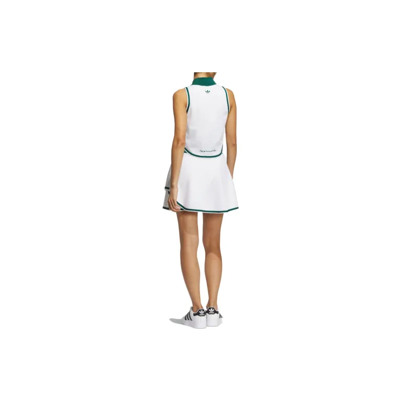 Adidas Originals Adidas Originals X Notitle Co branded Series Sleeveless Dresses Women's White-1