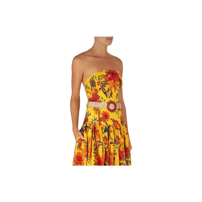 Zimmermann Sleeveless Dresses Women's Yellow-2