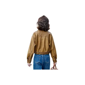 Yi Mengyuan Leather Jacket Women's