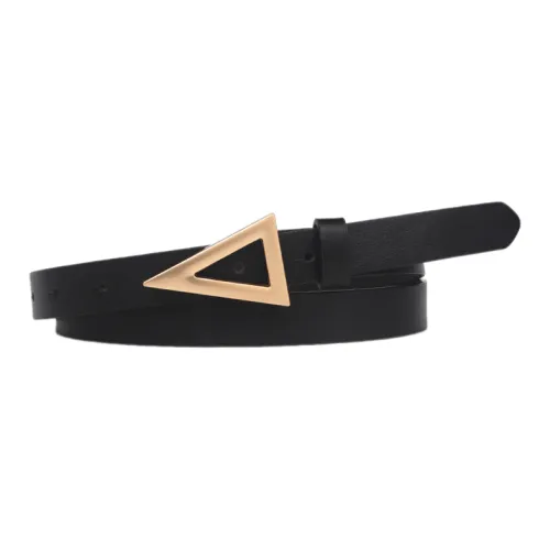 NOME PU Alloy Leather Belts Women's Width 1.8CM
