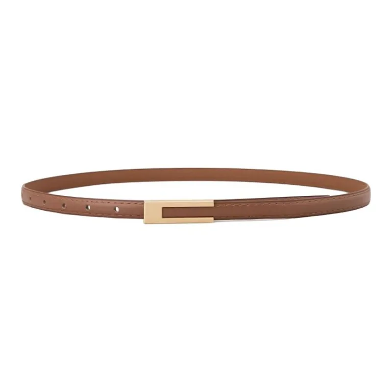 TUCANO Cow Split Leather Belts Women's 1.4CM-8