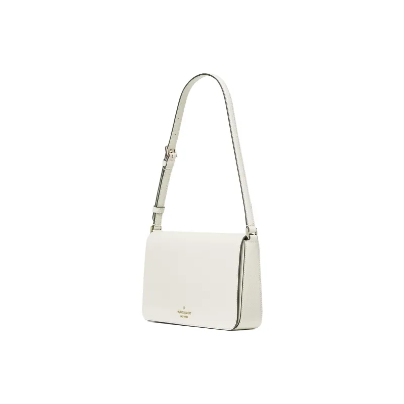 Kate Spade Staci Saffiano Leather Handbag Shoulder Bag Medium Size Women's Crispy Leather Color-1