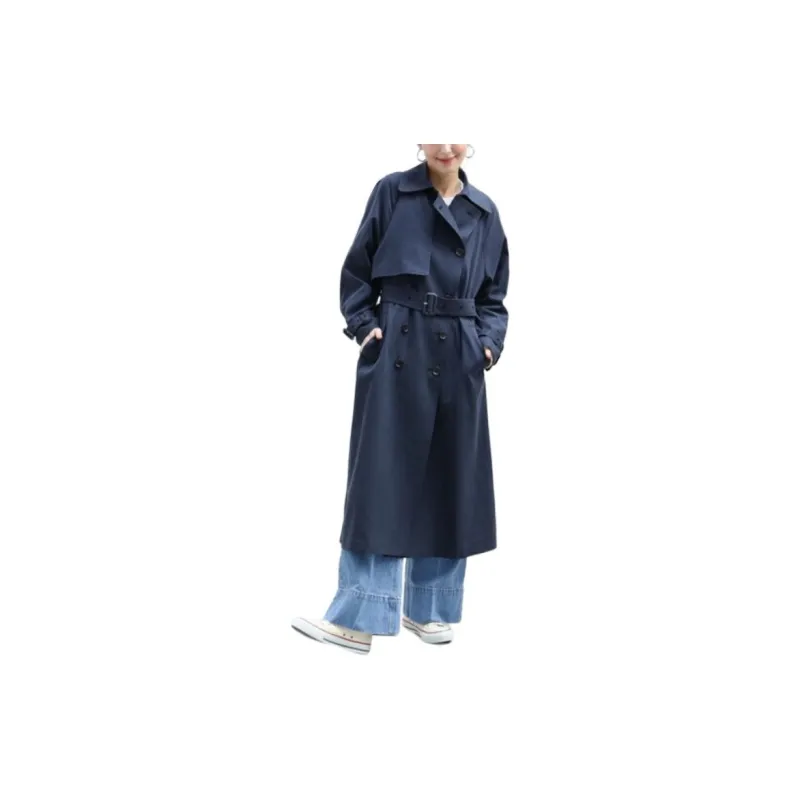 Beams Trench Coats Women's-6