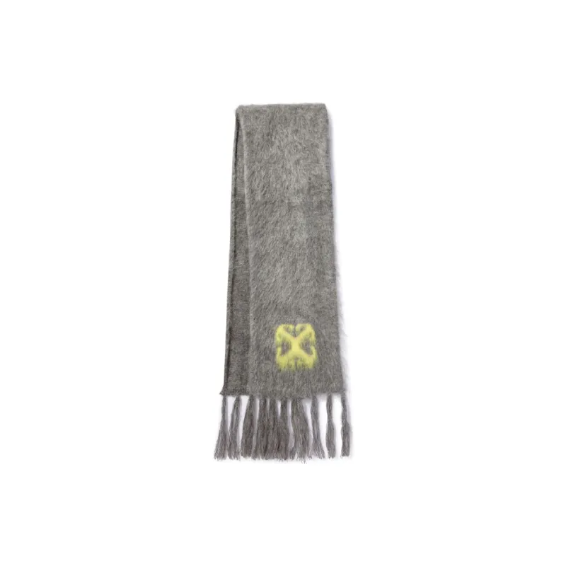 OFF WHITE Logo jacquard Scarf-0