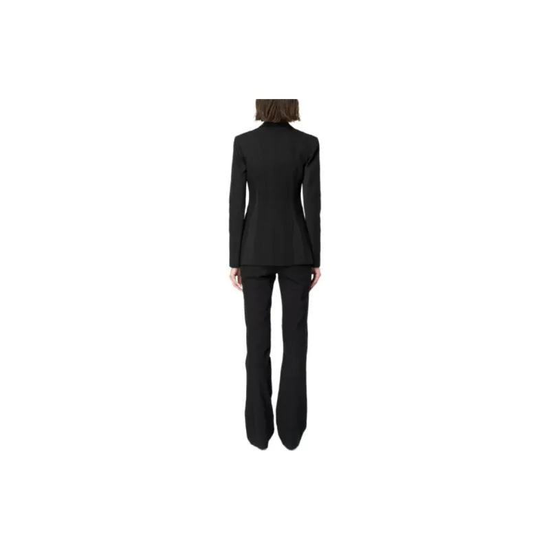 PINKO Single breasted Cotton Blazer-4