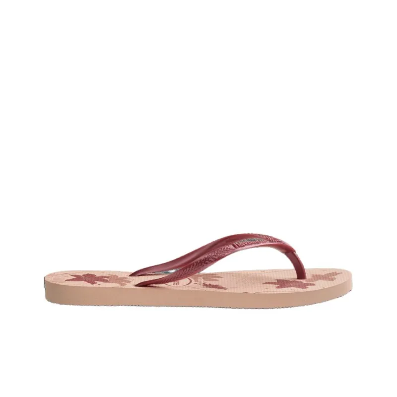Havaianas Rubber Sole Flip Flops Women's Pink-1