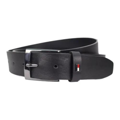 Tommy Hilfiger Leather Leather Belts Men's Black -