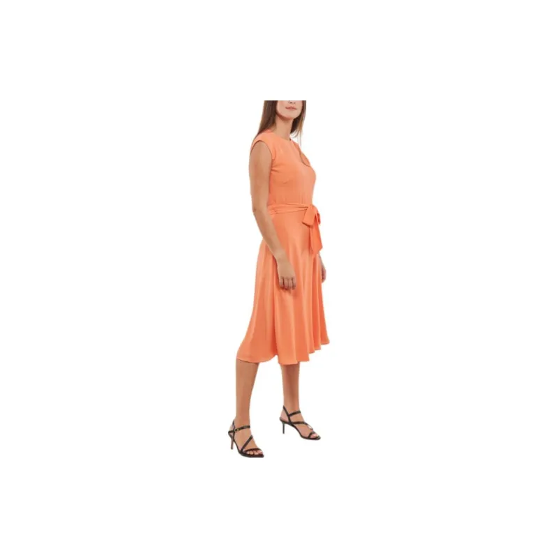 Polo Ralph Lauren Sleeveless Dress Women's Orange-3