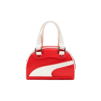 PUMA PU Shoulder Bag, Crossbody Bag, Handbag Mini Women's Red