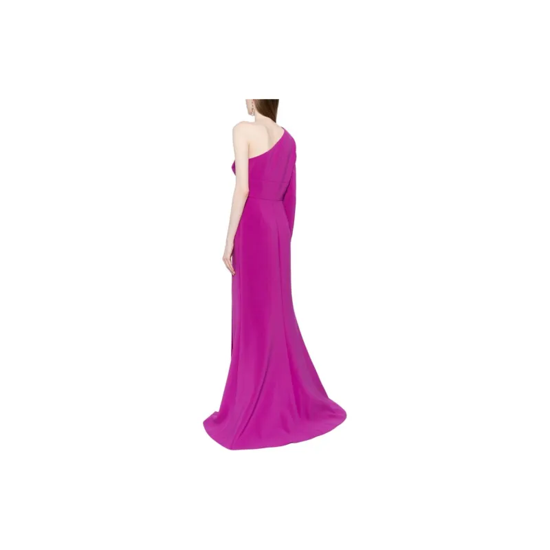 ELIE SAAB One shoulder Asymmetric Gown-2