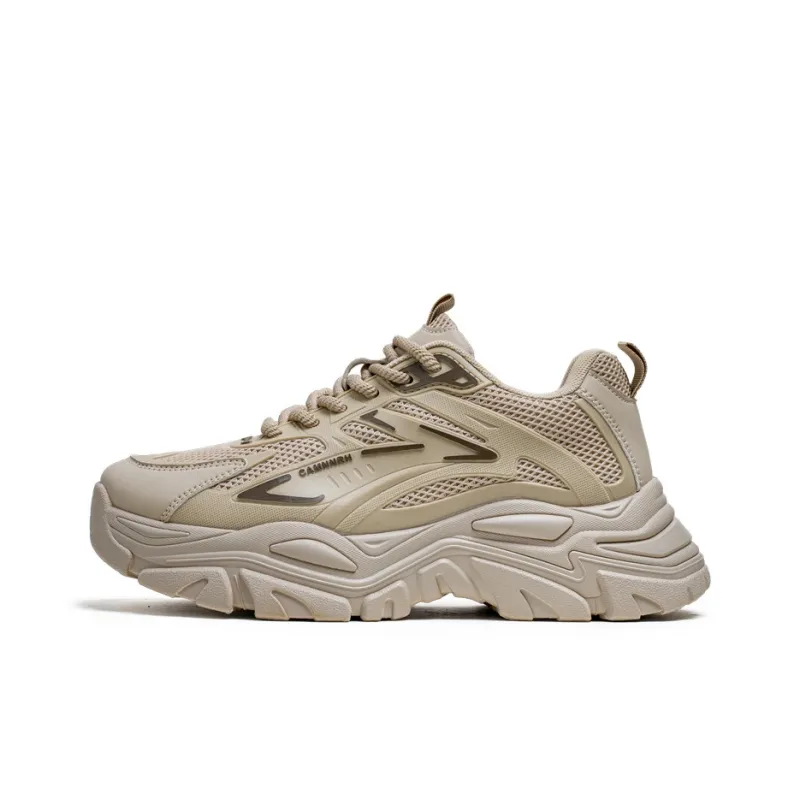 DM Individual Versatile Commute Trendy Wear-Resistant Height Increasing Low-Top Chunky Sneakers Men's Box Included-8