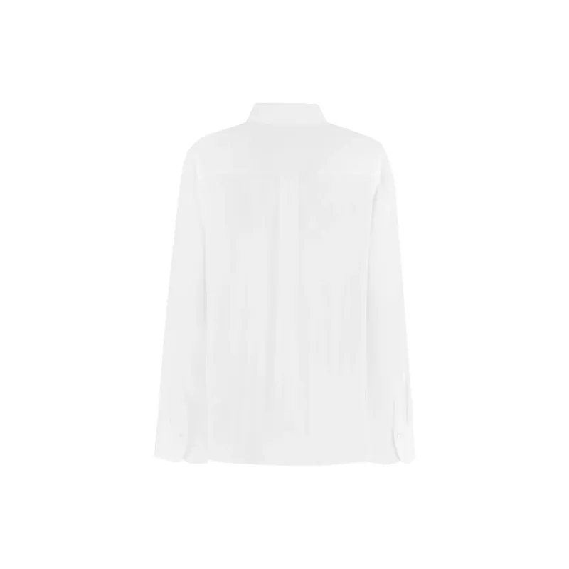 VINCE Slim Fitted Buttoned Blouse-1