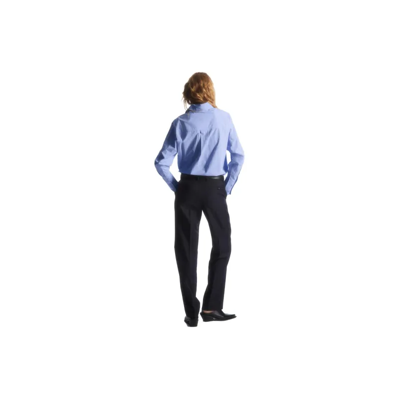 COS Casual Pants Women's Navy Blue-3