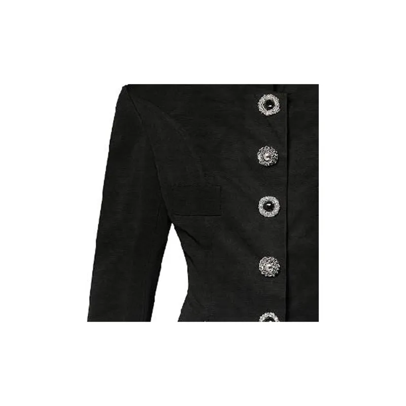 LOUIS VUITTON Jewel Button Frock Jacket-3